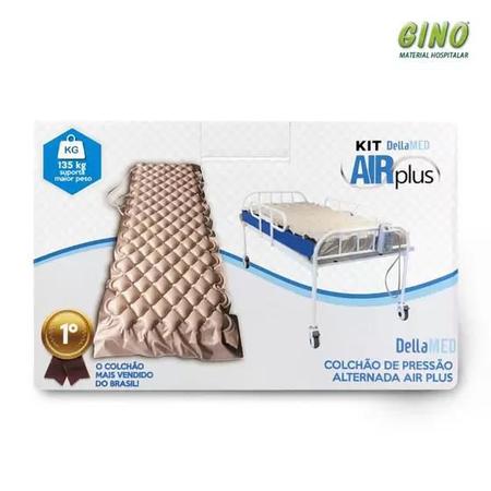Imagem de Colchao pneumatico inflavel anti escaras air plus dellamed 110v (135 kg)