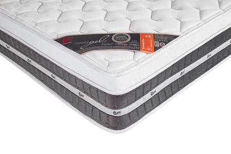 Imagem de Colchão Queen Castor Premium Gel Pocket 158x198x32 Cinza