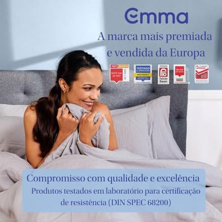 Imagem de Colchão Queen Emma Duo Comfort - 10 anos de garantia, conforto ortopédico dupla face -158x198cm
