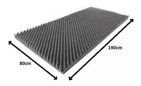 Imagem de Colchonete casca de ovo anti escaras solteiro ortobom