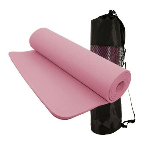 Imagem de Colchonete Tapete Funcional Yoga Ginástica Pilates 183x61cm