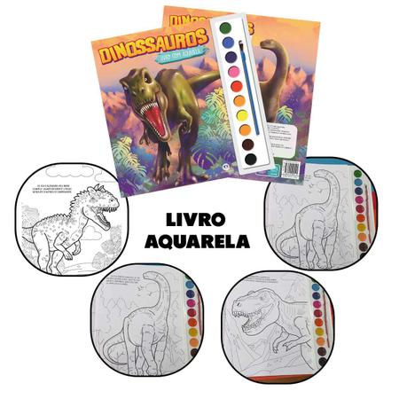 Livro Infantil 101 Primeiros Desenhos Para Colorir Dinossauros Ciranda  Cultural - Papelaria Criativa