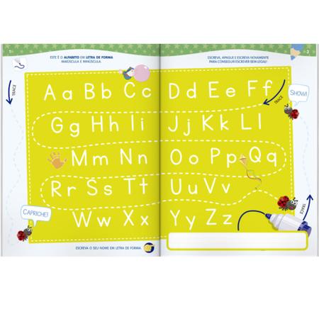 Imagem de Coleção 4 Livros Escreva e Apague Aprenda em Casa livro Infantil Coordenação Motora para Crianças