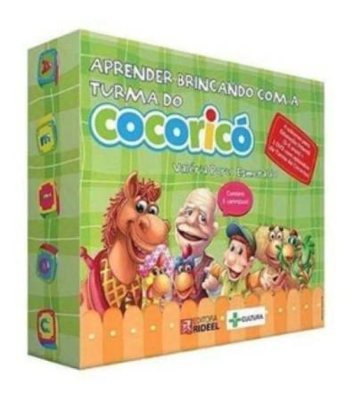 Imagem de Coleção Aprender Brincando Cocorico 4vols. - 3 A 5 Anos - Rideel