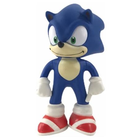 Pacote com 5 bonecos Sonic The Hedgehog, Conjunto de bonecos sônicos, Presentes perfeitos para crianças, 12 cm de altura