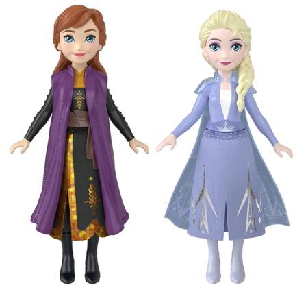 Disney Frozen Boneca Mini Anna ou Elsa 9cm 