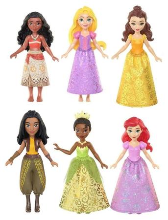 Imagem de Coleção c/ 6 Mini Bonecas Princesas Disney 9 cm S2 - Mattel