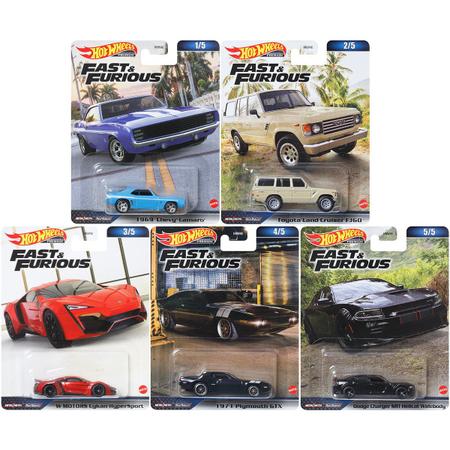 Coleção Hot Wheels Velozes e Furiosos