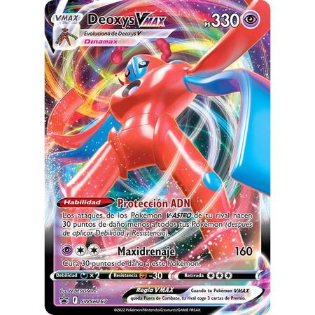 Pokemon box - deoxys vmax e v-astro - ref 32162 - COPAG - Deck de Cartas -  Magazine Luiza