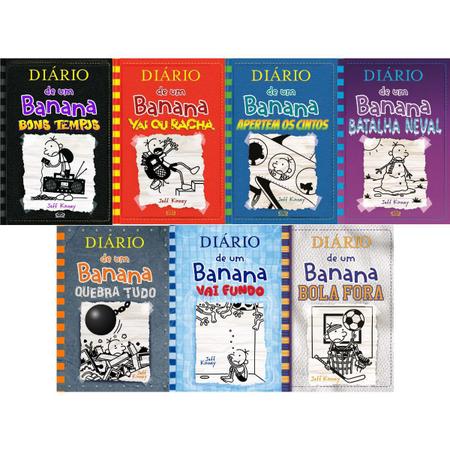 Coleção Diario de um Banana Vol 1 ao 16 em Promoção na Americanas
