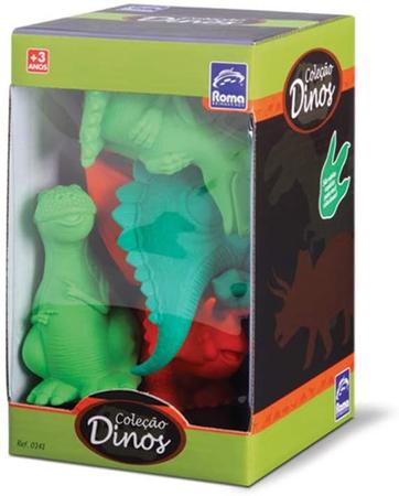 Coleção Dinos, Roma Jensen, Colorido : : Brinquedos e Jogos