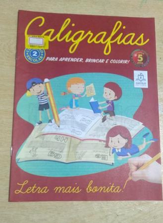 Coleção Escolar 2 - Caligrafias: para aprender, brincar e colorir - Castelo  Editora - Kit de Colorir - Magazine Luiza