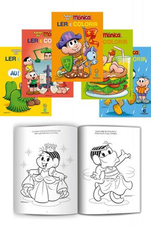 Livro - Turma da Mônica Clássicos Ilustrados para Colorir João e Maria -  Livros de Entretenimento - Magazine Luiza