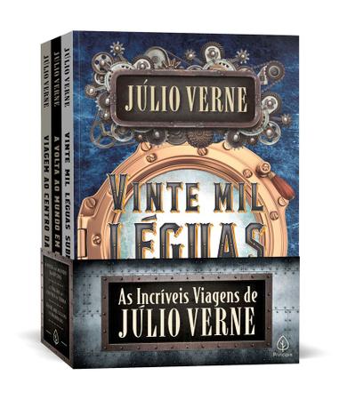 Imagem de Coleção Livros As Incríveis Viagens de Julio Verne  3 Livros  Editora Ciranda Cultural