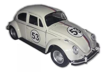 Imagem de Coleção Miniatura Fusca Herbie 53 - Escala1:32 - Abre Portas e Capô