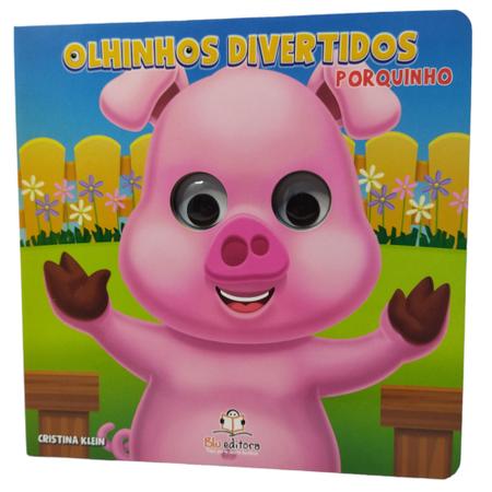 Imagem de Coleção Olhinhos Divertidos - Porquinho - Blu Editora