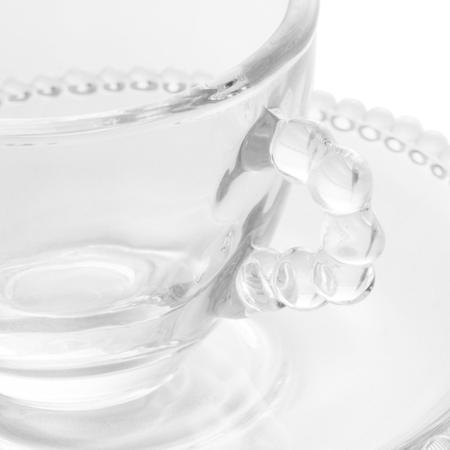 Coleção Pearl - 4 Xícaras de Café (80ml) - Wolff Imagem de Coleção Pearl - 4 Xícaras de Café (80ml)