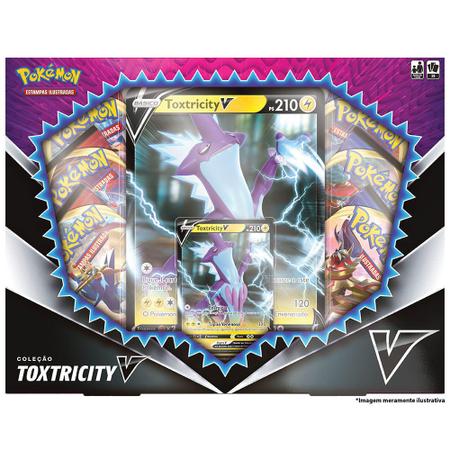 Coleção Pokemon Box Toxtricity V 38 Cartas