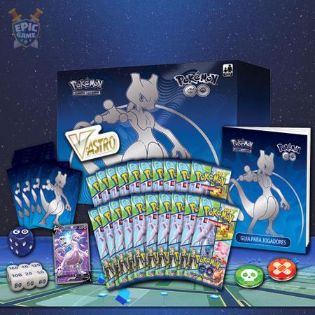 Pokémon Elite Trainer Box Mewtwo V Pokémon Go - Copag - Deck de Cartas -  Magazine Luiza