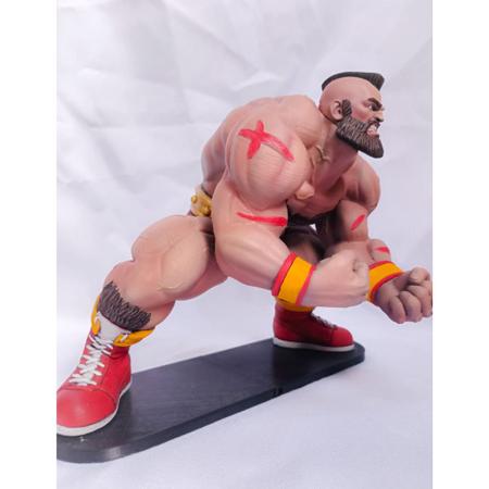 Colecionável Zangief Street Fighter 20cm Altura - Bito Studio -  Colecionáveis - Magazine Luiza