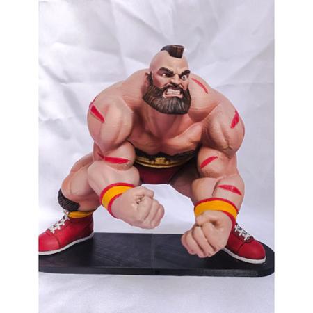 Colecionável Zangief Street Fighter 20cm Altura - Bito Studio -  Colecionáveis - Magazine Luiza