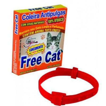 Imagem de Coleira Antipulgas Free Cat para Gatos - 36 cm - Ferplast