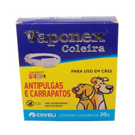 Imagem de Coleira Vaponex Antipulgas/Carrapatos - 20g