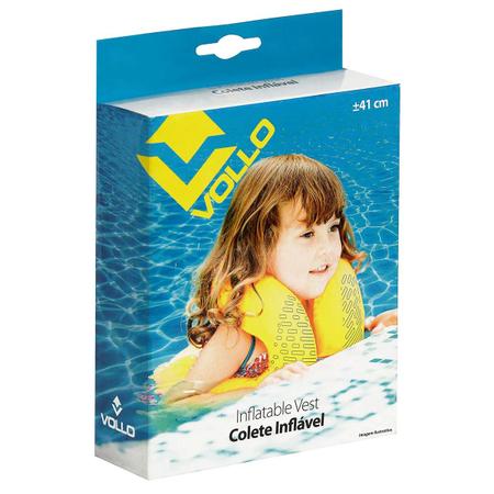 Imagem de Colete Boia Inflavel Infantil Criança Piscina Até 30kg Vollo