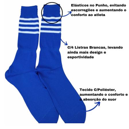 Calção Athleta Jogo Futevolei Brasil - Azul