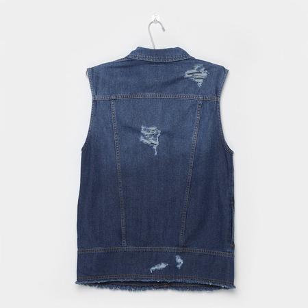 Colete jeans feminino best sale colcci