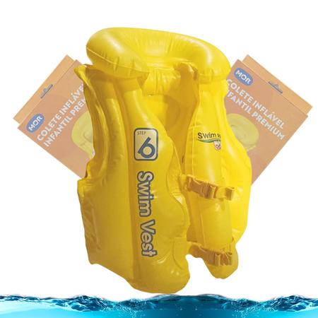 Imagem de Colete Praia Piscina Infantil Premium Mor 30kg 3 a 7 anos