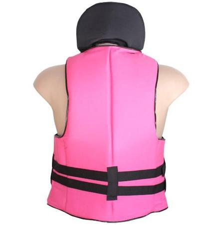 Imagem de Colete Salva Vidas 40kg Rosa Infantil P/ Praia Piscina Barco