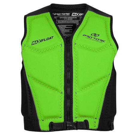 Imagem de Colete Salva Vidas Neoprene Homologado Pro Tork EG Verde