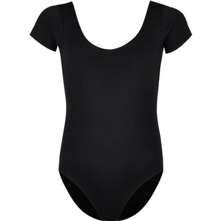 Collant Meia Manga Preto Infantil Ballet Capezio 4 Anos Imagem de Collant Meia Manga Preto Infantil Ballet Capezio 4 Anos