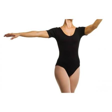 Collant Meia Manga Preto Infantil Ballet Capezio 4 Anos Imagem de Collant Meia Manga Preto Infantil Ballet Capezio 4 Anos