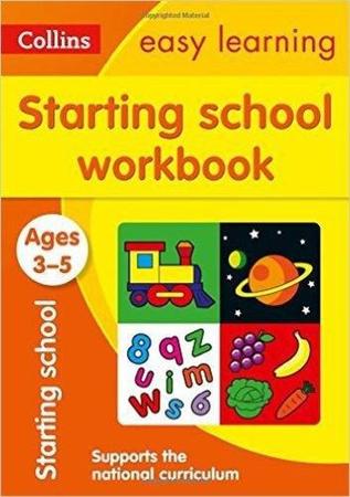 Imagem de Collins Easy Learning - Starting School Workbook - Ages 3-5 - New Edition -  