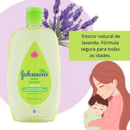 Imagem de Colônia Refrescante Hidratante Para Bebês 400ml Johnsons