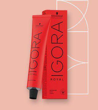 Coloração Schwarzkopf Igora Royal 60g - Cor 8-77 Louro Claro Cobre Extra