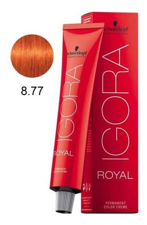 Coloração Igora Royal 8-77 Louro Claro Cobre Extra 60g - Schwarzkopf -  Tinta de Cabelo - Magazine Luiza