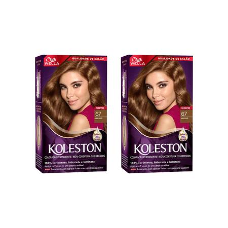 Imagem de Coloraçao Koleston 67 Chocolate-Kit C/2un