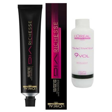 Kit L'Oréal Diarichesse Tonalizante 8 e Revelador 9vol