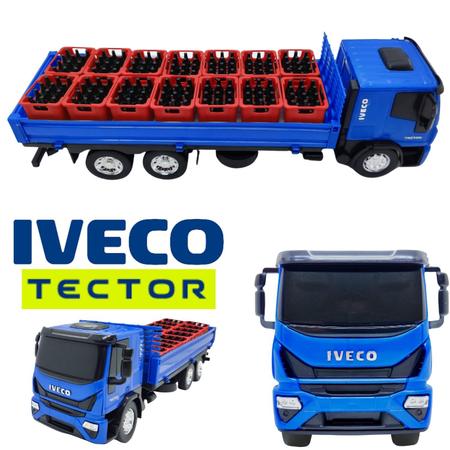 Caminhão Iveco Tector Baú com acessórios - Usual Brinquedos - Azul -  Caminhões, Motos e Ônibus de Brinquedo - Magazine Luiza