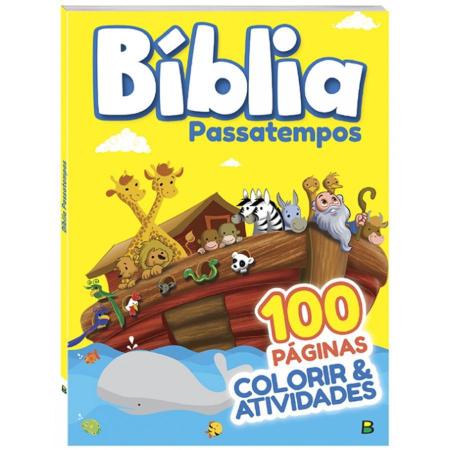 Histórias da Bíblia - Livro de Atividades Infantil - Passatempos