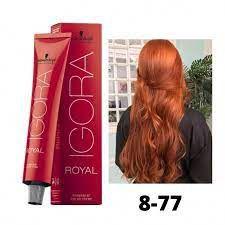 Schwarzkopf Igora Royal Coloração 8/77 Louro Claro Cobre Extra 60ml - Tinta  de Cabelo - Magazine Luiza