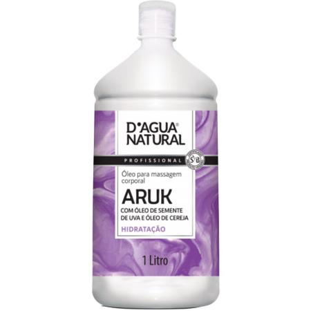 Imagem de Combo 3un óleo massagem  semente uva cereja 1lt dagua natural