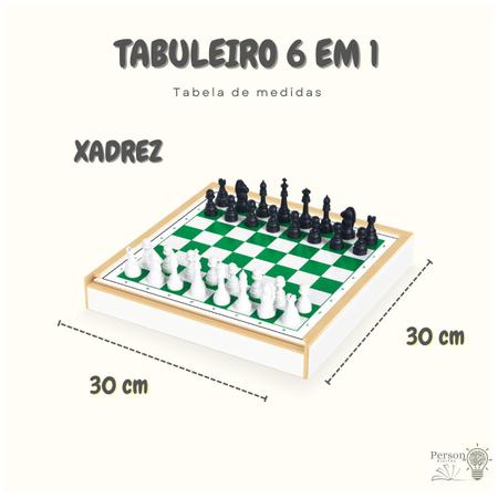 Jogo de Xadrez 4 em 1, Jogos familiares
