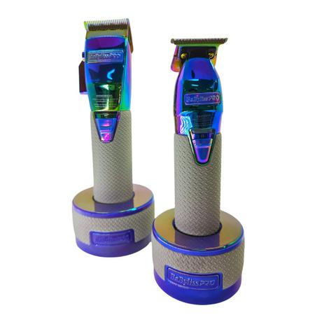 Imagem de Combo Babyliss Pro Limited FX Boost+ Máquina de Corte + Acabamento Iridescent - Bivolt