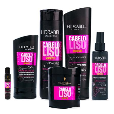 Imagem de Combo Cabelo Liso Abacate Completo Hidrabell