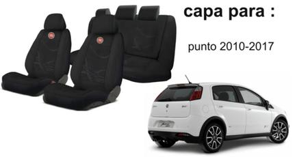 Imagem de Combo Capas Punto 2017-2020 + Volante + Chaveiro