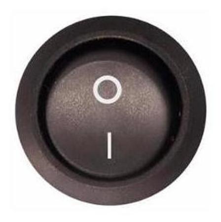 Imagem de Combo Chave Gangorra Mini Botão Interruptor Redondo Liga E